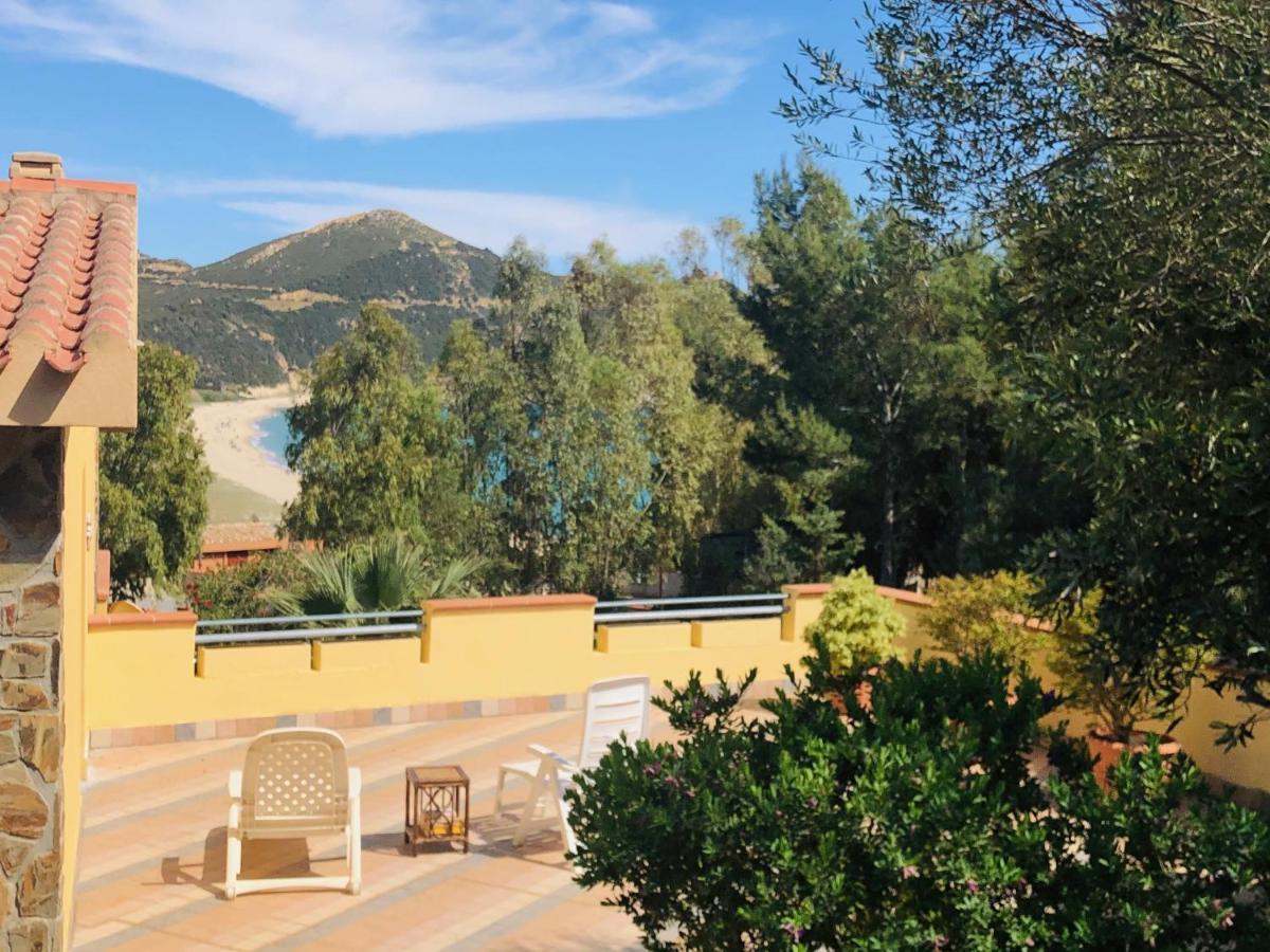 Beautiful Seaview Apartment In Wonderful Private Villa Gated 5 Mt From Beach - Property 150 Mt From Sea Solanas  Exteriér fotografie